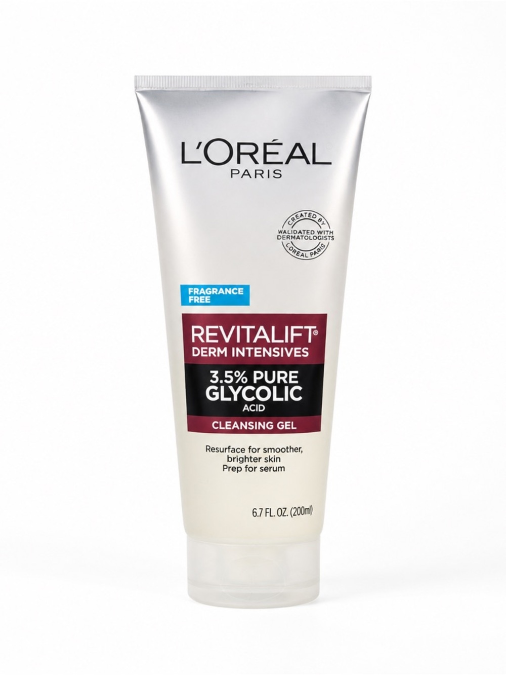 L'Oréal Revitalift Derm Intensives 3.5% Pure Glycolic Acid‎ Cleansing Gel